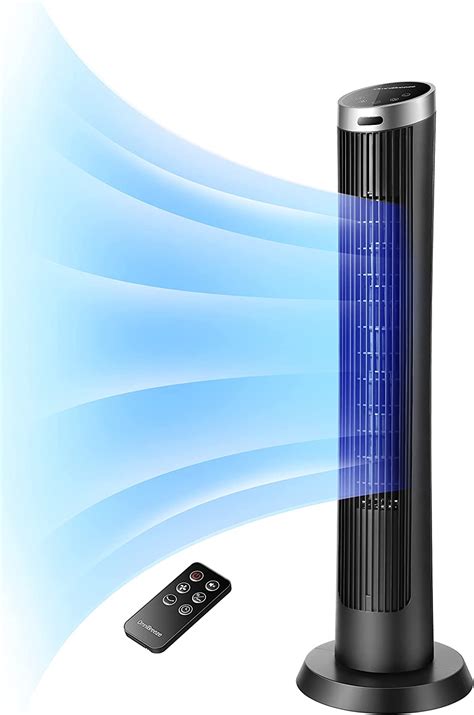 electron tower fan|Amazon.com: OmniBreeze Digital Electric Tower Fan, Inner .